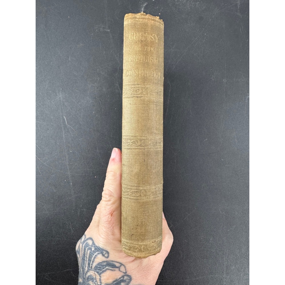 1856 The Rise and Progress of the English Constitution E. S. Creasy 3rd Ed Book - Picture 9 of 9